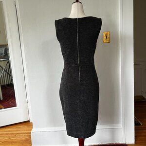 Banana Republic Charcoal Tweed Sheath Dress – Size S